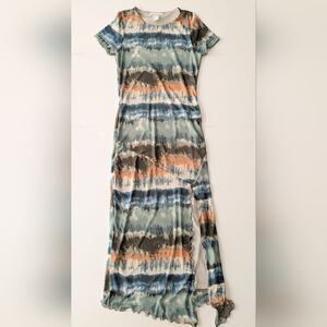 CAUTION TO THE WIND Maxi Dress